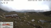 Archiv Foto Webcam Sennes Hütte im Naturpark Fanes-Sennes-Prags 19:00