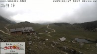Archiv Foto Webcam Sennes Hütte im Naturpark Fanes-Sennes-Prags 07:00