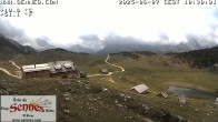 Archiv Foto Webcam Sennes Hütte im Naturpark Fanes-Sennes-Prags 09:00