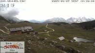 Archiv Foto Webcam Sennes Hütte im Naturpark Fanes-Sennes-Prags 11:00