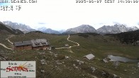 Archiv Foto Webcam Sennes Hütte im Naturpark Fanes-Sennes-Prags 13:00