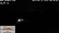 Archiv Foto Webcam Sennes Hütte im Naturpark Fanes-Sennes-Prags 23:00