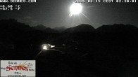 Archiv Foto Webcam Sennes Hütte im Naturpark Fanes-Sennes-Prags 01:00