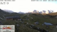 Archiv Foto Webcam Sennes Hütte im Naturpark Fanes-Sennes-Prags 05:00