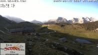 Archiv Foto Webcam Sennes Hütte im Naturpark Fanes-Sennes-Prags 06:00