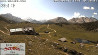 Archiv Foto Webcam Sennes Hütte im Naturpark Fanes-Sennes-Prags 09:00