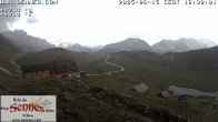 Archiv Foto Webcam Sennes Hütte im Naturpark Fanes-Sennes-Prags 15:00