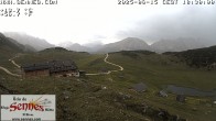 Archiv Foto Webcam Sennes Hütte im Naturpark Fanes-Sennes-Prags 17:00