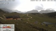 Archiv Foto Webcam Sennes Hütte im Naturpark Fanes-Sennes-Prags 19:00