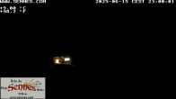 Archiv Foto Webcam Sennes Hütte im Naturpark Fanes-Sennes-Prags 23:00