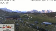 Archiv Foto Webcam Sennes Hütte im Naturpark Fanes-Sennes-Prags 06:00
