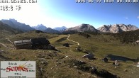 Archiv Foto Webcam Sennes Hütte im Naturpark Fanes-Sennes-Prags 07:00