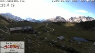 Archiv Foto Webcam Sennes Hütte im Naturpark Fanes-Sennes-Prags 09:00
