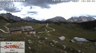 Archiv Foto Webcam Sennes Hütte im Naturpark Fanes-Sennes-Prags 15:00