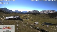 Archiv Foto Webcam Sennes Hütte im Naturpark Fanes-Sennes-Prags 09:00