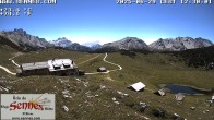 Archiv Foto Webcam Sennes Hütte im Naturpark Fanes-Sennes-Prags 11:00