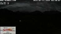 Archiv Foto Webcam Sennes Hütte im Naturpark Fanes-Sennes-Prags 03:00