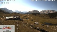 Archiv Foto Webcam Sennes Hütte im Naturpark Fanes-Sennes-Prags 09:00