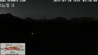 Archiv Foto Webcam Sennes Hütte im Naturpark Fanes-Sennes-Prags 03:00