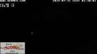 Archiv Foto Webcam Sennes Hütte im Naturpark Fanes-Sennes-Prags 01:00