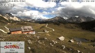 Archiv Foto Webcam Sennes Hütte im Naturpark Fanes-Sennes-Prags 15:00