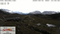Archiv Foto Webcam Sennes Hütte im Naturpark Fanes-Sennes-Prags 11:00