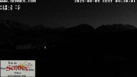 Archiv Foto Webcam Sennes Hütte im Naturpark Fanes-Sennes-Prags 03:00