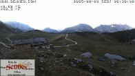 Archiv Foto Webcam Sennes Hütte im Naturpark Fanes-Sennes-Prags 05:00