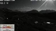 Archiv Foto Webcam Sennes Hütte im Naturpark Fanes-Sennes-Prags 01:00