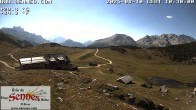 Archiv Foto Webcam Sennes Hütte im Naturpark Fanes-Sennes-Prags 09:00