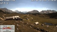 Archiv Foto Webcam Sennes Hütte im Naturpark Fanes-Sennes-Prags 11:00