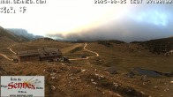 Archiv Foto Webcam Sennes Hütte im Naturpark Fanes-Sennes-Prags 06:00