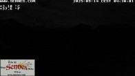 Archiv Foto Webcam Sennes Hütte im Naturpark Fanes-Sennes-Prags 03:00