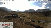 Archiv Foto Webcam Sennes Hütte im Naturpark Fanes-Sennes-Prags 09:00