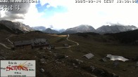 Archiv Foto Webcam Sennes Hütte im Naturpark Fanes-Sennes-Prags 11:00