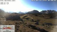 Archiv Foto Webcam Sennes Hütte im Naturpark Fanes-Sennes-Prags 08:00