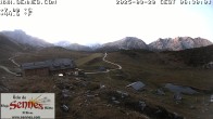 Archiv Foto Webcam Sennes Hütte im Naturpark Fanes-Sennes-Prags 05:00