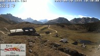 Archiv Foto Webcam Sennes Hütte im Naturpark Fanes-Sennes-Prags 09:00