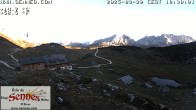 Archiv Foto Webcam Sennes Hütte im Naturpark Fanes-Sennes-Prags 17:00