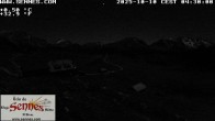 Archiv Foto Webcam Sennes Hütte im Naturpark Fanes-Sennes-Prags 03:00