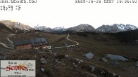 Archiv Foto Webcam Sennes Hütte im Naturpark Fanes-Sennes-Prags 17:00