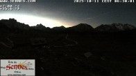 Archiv Foto Webcam Sennes Hütte im Naturpark Fanes-Sennes-Prags 05:00