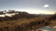 Archiv Foto Webcam Blick vom Hotel Bergkristall in Oberstaufen 13:00