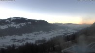 Archiv Foto Webcam Blick vom Hotel Bergkristall in Oberstaufen 07:00