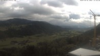 Archiv Foto Webcam Blick vom Hotel Bergkristall in Oberstaufen 17:00