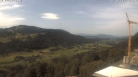 Archiv Foto Webcam Blick vom Hotel Bergkristall in Oberstaufen 09:00