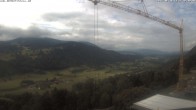 Archiv Foto Webcam Blick vom Hotel Bergkristall in Oberstaufen 09:00
