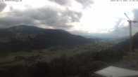 Archiv Foto Webcam Blick vom Hotel Bergkristall in Oberstaufen 13:00