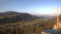 Archiv Foto Webcam Blick vom Hotel Bergkristall in Oberstaufen 06:00