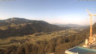 Archiv Foto Webcam Blick vom Hotel Bergkristall in Oberstaufen 07:00